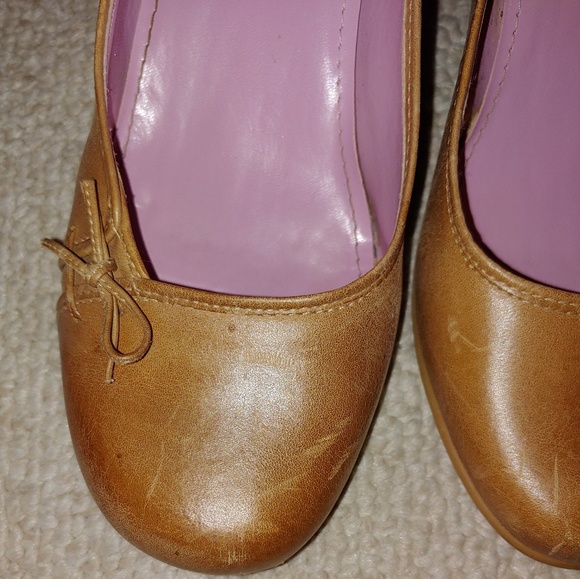 90s Steve Madden brown kitten heels w/bows - Picture 8 of 8